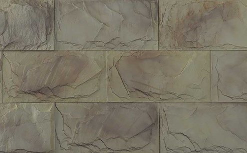 Искусственный камень плоский Eco Stone Денвер 15-05 бежевый рис 1
