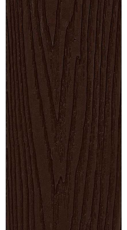 Террасная доска Terradeck Massive 3.0 двухсторонний профиль с тиснением 150х21х4000 мм коричневый рис 3