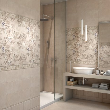 Керамическая плитка Kerama Marazzi Александрия кремовый - 57х200х-мм бордюр 8267\5 рис 4