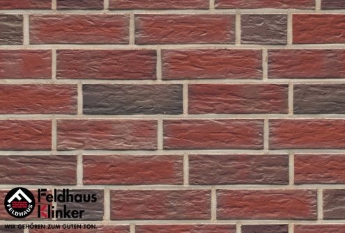 Кирпич клинкерный Feldhaus Klinker Classic М1000 K396NF 240х115х71 lava maron senso гладкий рис 4