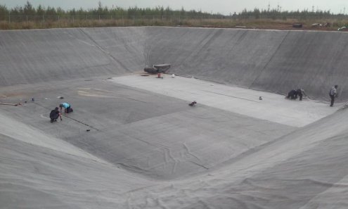 Мембрана для водоемов Carlisle SynTec PondLiner GeoEPDM, цвет: черный, в рулонах (толщина 1,02мм, размер: 3,05х30,48м, 92,964м2), арт.300268 рис 4