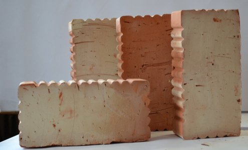 Кирпич полнотелый рядовой Теллура, М 150 рифленая 1 NF рис 3