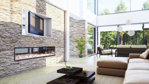 Искусственный камень плоский White Hills Кросс Фелл 101-00 белый рис 3