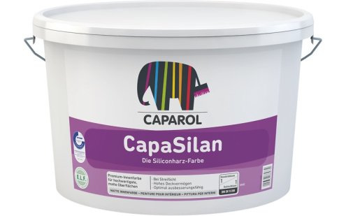 Краска Caparol CapaSilan Base1 белая 10 л рис 1