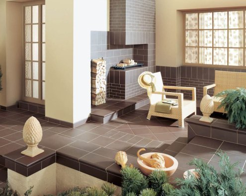 Клинкерная плитка Paradyz Natural G1 brown duro 245х66х7,4 мм плоский элемент рис 3