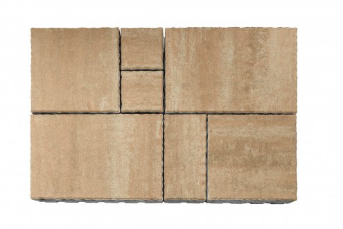 Тротуарная плитка Braer Premium Патио плато частичный прокрас 210/420/630х210/420х60 мм рис 4
