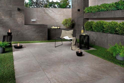 Керамогранит Paradyz Terrace Grys ретифицированная 600х600х20мм рядовая плитка - рис 2