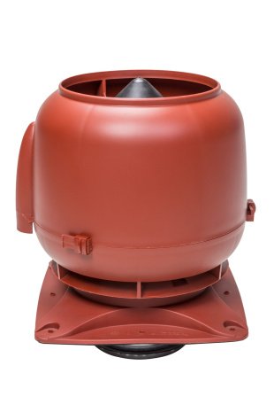 Вентиляционный выход Vilpe с колпаком 125S 250X250 красный RR29/RAL3009 рис 1