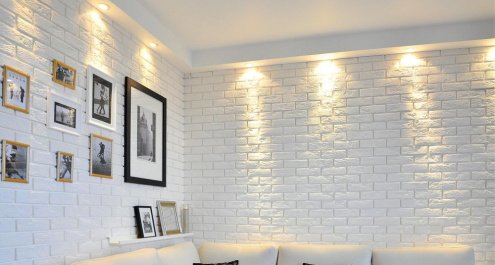 Искусственный камень плоский Leonardo Stone Перт 100 белый рис 2