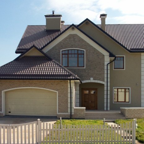 Искусственный камень плоский Atlas Stone Крымский кирпич 156 коричневый рис 2