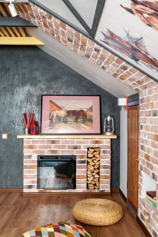 Искусственный камень плоский White Hills Торн Брик 326-20 коричневый рис 6