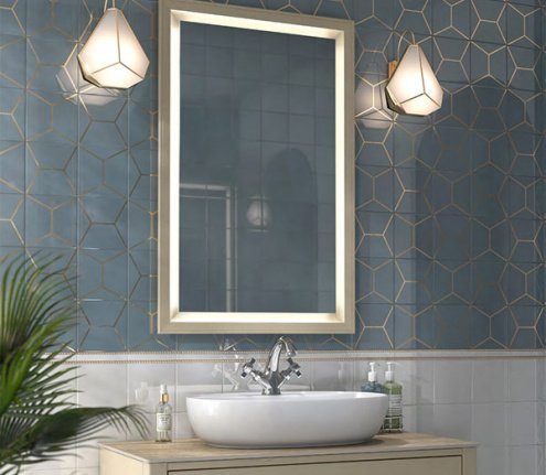 Керамическая плитка Kerama Marazzi Бисер золотой глянцевая 200х6х11мм карандаш POD015 рис 3