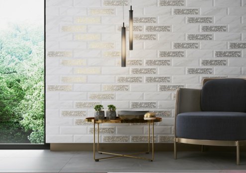 Керамическая плитка Kerama Marazzi Дорато белый матовая 285х85х9,2мм рядовая плитка 9034 рис 2