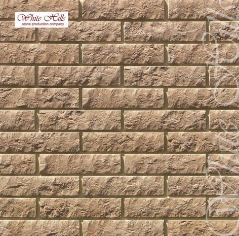 Искусственный камень плоский White Hills Толедо 400-40 коричневый рис 1