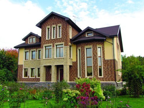Искусственный камень плоский White Hills Бремен Брик 305-10 бежевый рис 5