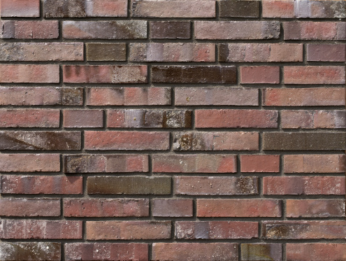 Кирпич ручной формовки Wittmunder Klinker Sortierung 72 М500 DF 240х115х52 мм под старину Blauviolett рис 1