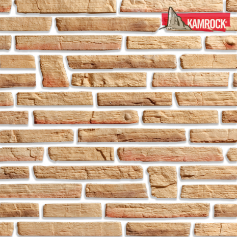 Искусственный камень угловой Kamrock Морской бриз 05082 бежевый рис 1