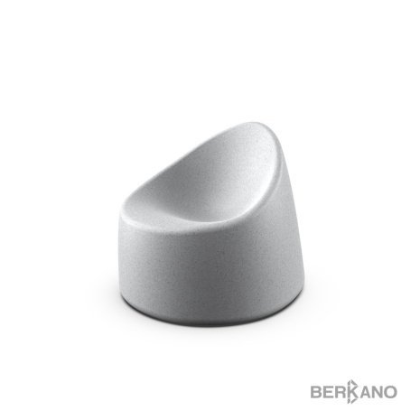 Кресло пластиковое Berkano Smoov, размер: 80x90x75см, цвет: White Granite, арт.230_001_25 рис 1