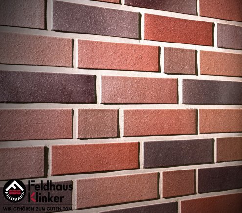 Кирпич клинкерный Feldhaus Klinker Classic М1000 K380NF 240х115х71 carasi azur liso гладкий рис 1