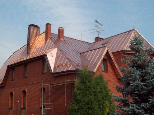 Кровельное покрытие ТД ГЗОЦМ рулонная медь, марка М1ф, серия: CU-медь Classic, толщина: 0,55мм, ширина 600мм рис 2