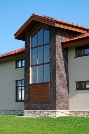 Искусственный камень плоский White Hills Кельн Брик 321-40 коричневый рис 2