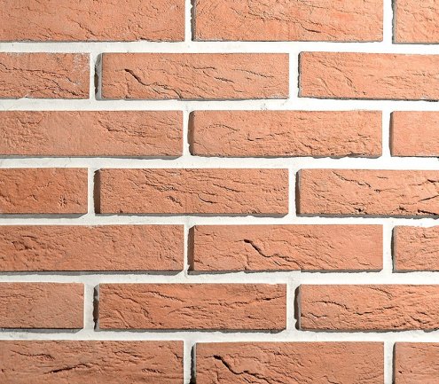 Искусственный камень плоский Eco Stone Лофт 12 оранжевый рис 1