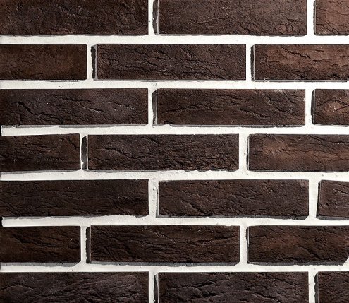 Искусственный камень плоский Eco Stone Лофт 07-06 коричневый рис 1