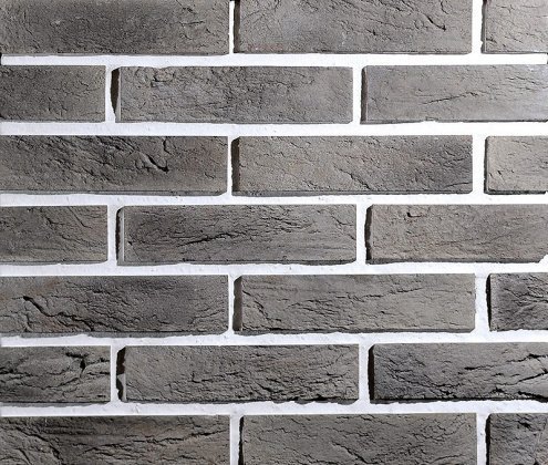 Искусственный камень плоский Eco Stone Лофт 06-08 серый рис 1