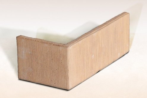 Искусственный камень угловой Eco Stone Клинкер 00 белый рис 2