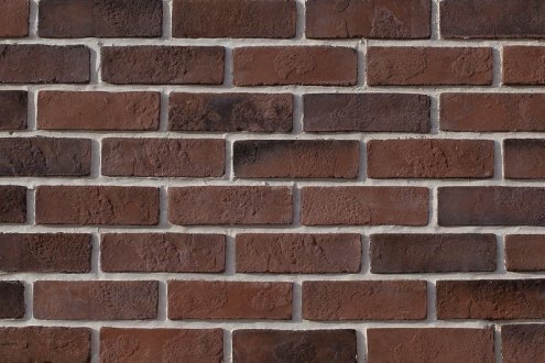 Искусственный камень плоский Eco Stone Старый город 09-08 коричневый рис 1