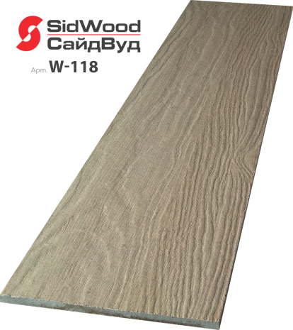 Сайдинг SidWood прямой Premium 3000х190х8 мм W-118 рис 1