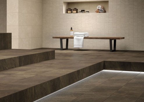 Керамогранит Italon GENESIS Mercury Brown grip 600х300х10мм рядовая плитка 610010001388 рис 2
