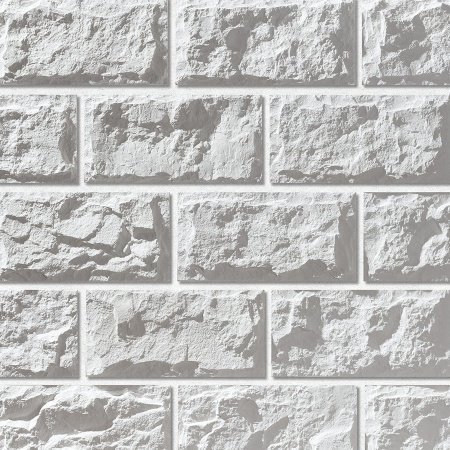 Искусственный камень плоский Leonardo Stone Бретань 100 белый рис 1