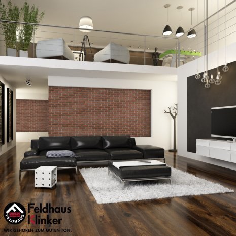 Кирпич клинкерный Feldhaus Klinker Classic М1000 K366NF 240х115х71 lava ciaro liso гладкий рис 2