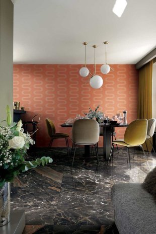 Керамогранит Rex Ceramiche Les Bijoux de Rex Ombre Caravage Glo глазурованная 2800х1200х6 мм рядовая плитка 765698 рис 2