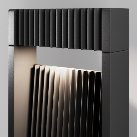 Светильник ландшафтный Maytoni Sten 13Вт 3000К IP65 400х47х164 рис 3