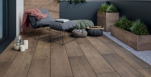 Керамогранит Paradyz Willow Ochra структурированная 1200х300х20мм рядовая плитка - рис 2