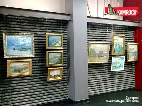 Искусственный камень плоский Kamrock Линейный рельеф 24010 черный рис 3