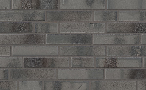 Клинкерная плитка Stroeher Brickwerk 8140 651 aschgrau 240х52х12 мм плоский элемент рис 1