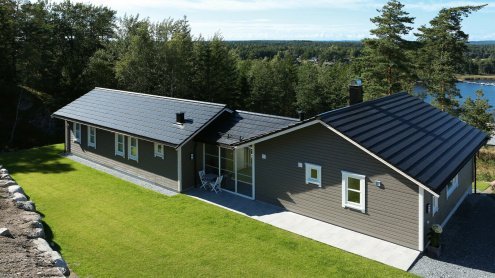 Керамическая черепица рядовая Creaton Domino finesse schieferton  глазурь 436х257 мм рис 2