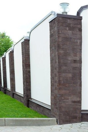 Искусственный камень плоский Eco Stone Сиэтл 07-06 коричневый рис 2