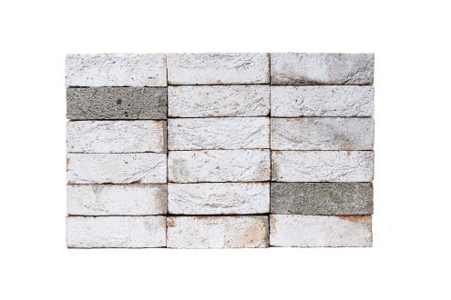 Кирпич ручной формовки Engels Baksteen Handform Carthago Carrera М175 DF 210х100х65 мм под старину белый рис 1