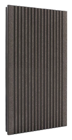 Террасная доска Terradeck Velvet, односторонний профиль, шлифованная, размер: 152*28*3000мм, цвет: коричневый рис 1
