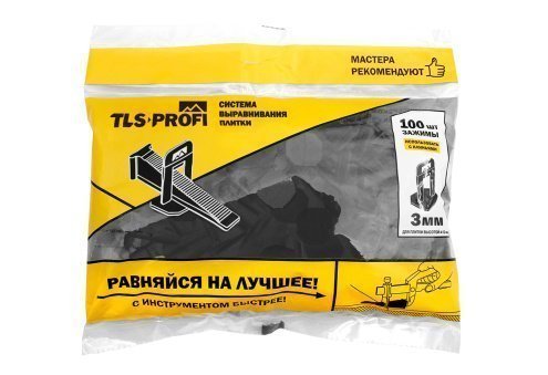 Зажим 3 мм СВП "Tls-profi" (упаковка: 100шт), арт.TLS12019 рис 4