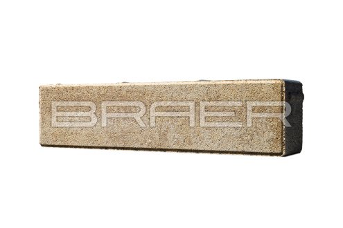 Тротуарная плитка Braer Premium Ригель 2.0 Color Mix саванна частичный прокрас 320х80х60 мм рис 2
