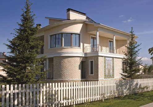 Искусственный камень угловой White Hills Йоркшир 405-15 бежевый рис 3