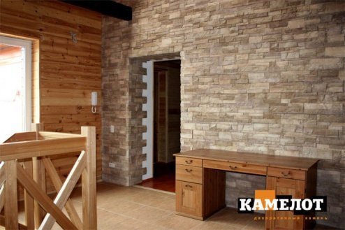 Искусственный камень угловой Камелот Тенерифе 2173 коричневый рис 3