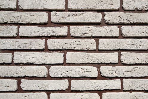 Искусственный камень плоский Eco Stone Монреаль 00 белый рис 1