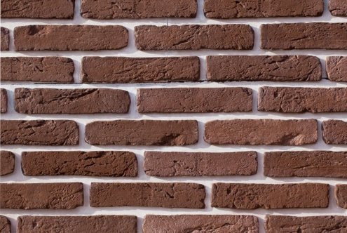 Искусственный камень плоский Eco Stone Монреаль 07-06 коричневый рис 1