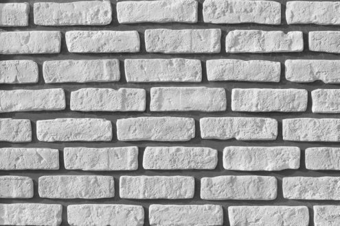 Искусственный камень плоский Eco Stone Квебек 00 белый рис 1
